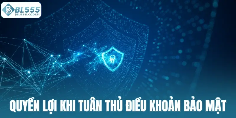 Quyền lợi khi tuân thủ điều khoản bảo mật